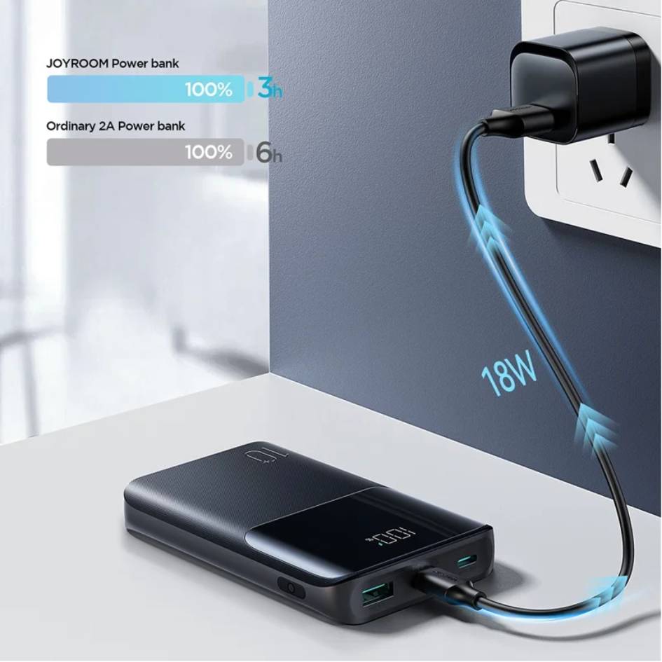 JOYROOM 10000mAh 22.5W Fast Charging Power Bank JR-QP191 Mini