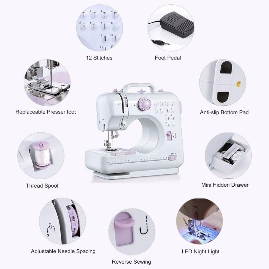 Mini Multifunctional Household Sewing Machine YASM-505A
