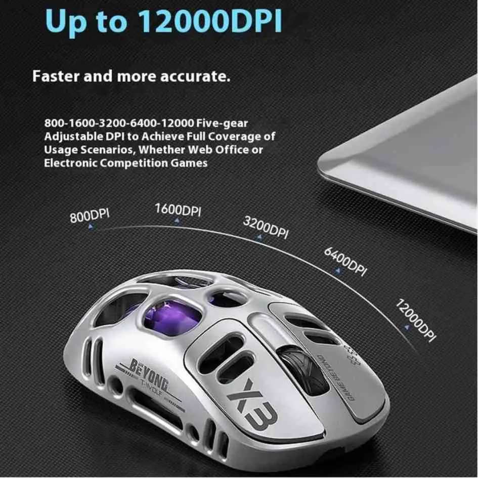 T-WOLF X11 2.4GH+ BT Transparent Mouse-2.webp