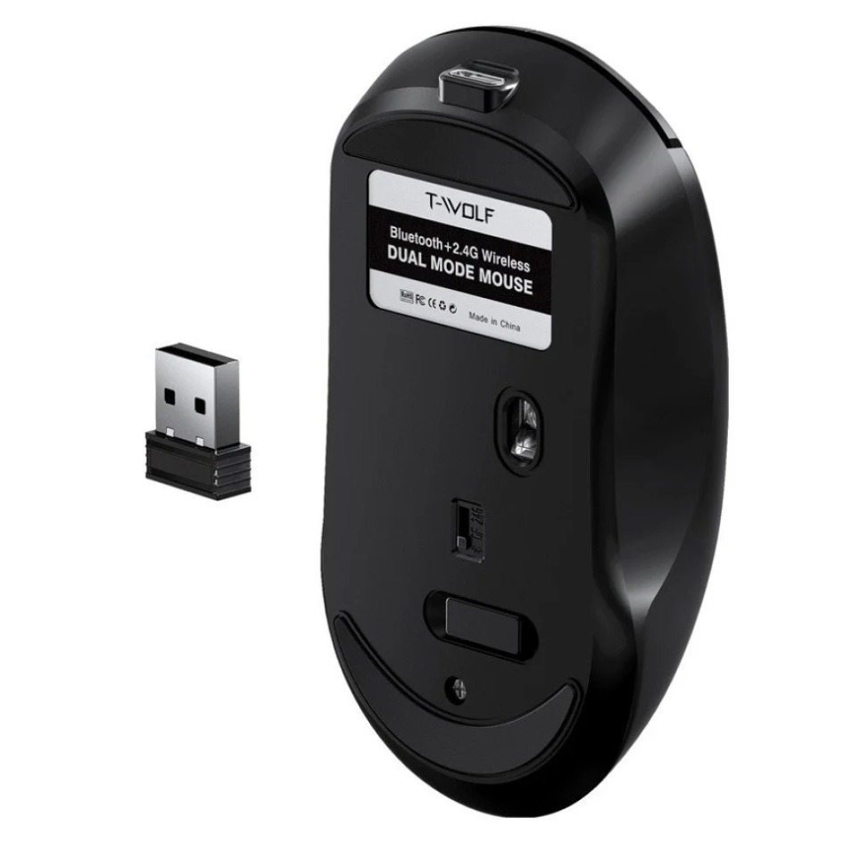 T-WOLF Dual Mode Mouse Q3