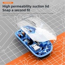 T-WOLF X11 2.4GH+ BT Transparent Mouse