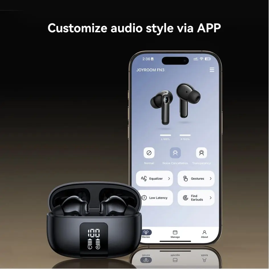 JOYROOM True Wireless Earbuds Funpods JR-FN3 AI-2.webp