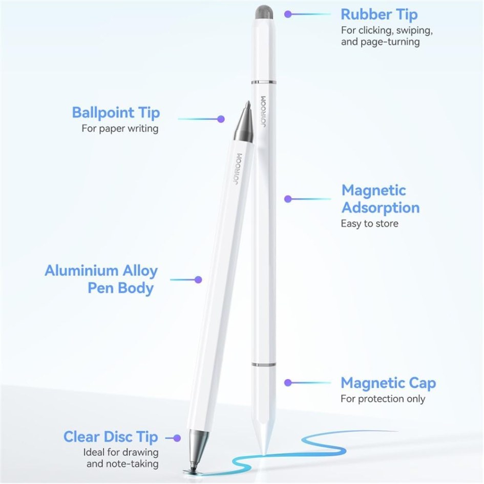 JOYROOM 3-in-1 Magnetic Passive Capacitive Stylus Pen JR-BP561