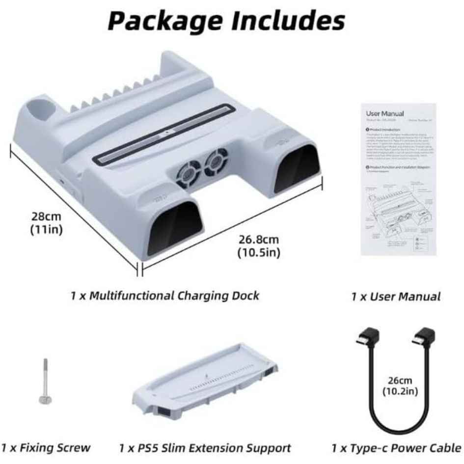 Dobe Multifunction Cooling Charging Dock TP5-3532D