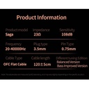 KZ 3.5mm Earphones With Mic KZ-Saga