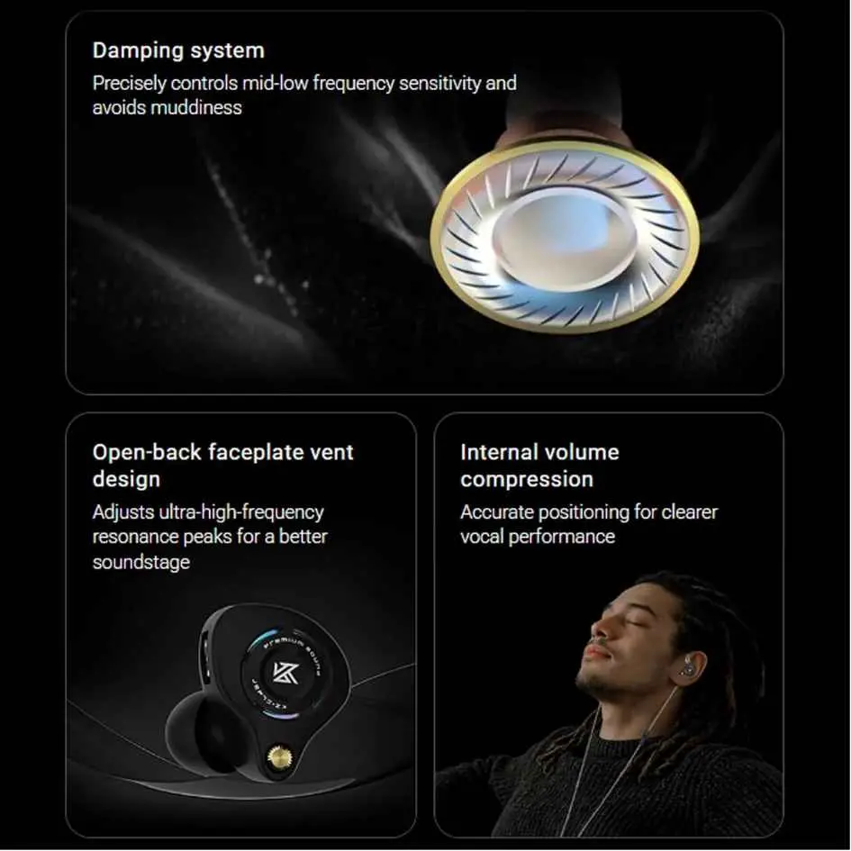 KZ ACoustics 3.5mm Earphones With Mic Eldar-2.webp
