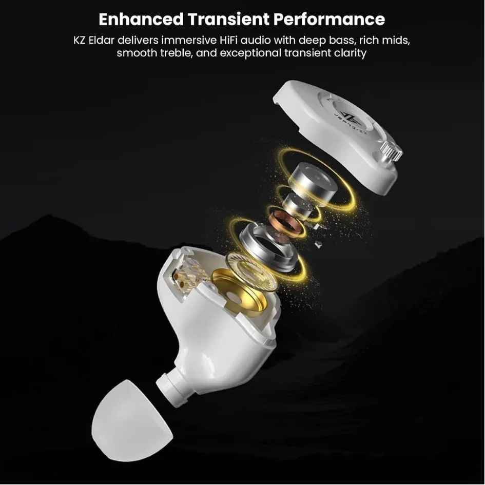KZ ACoustics 3.5mm Earphones With Mic Eldar
