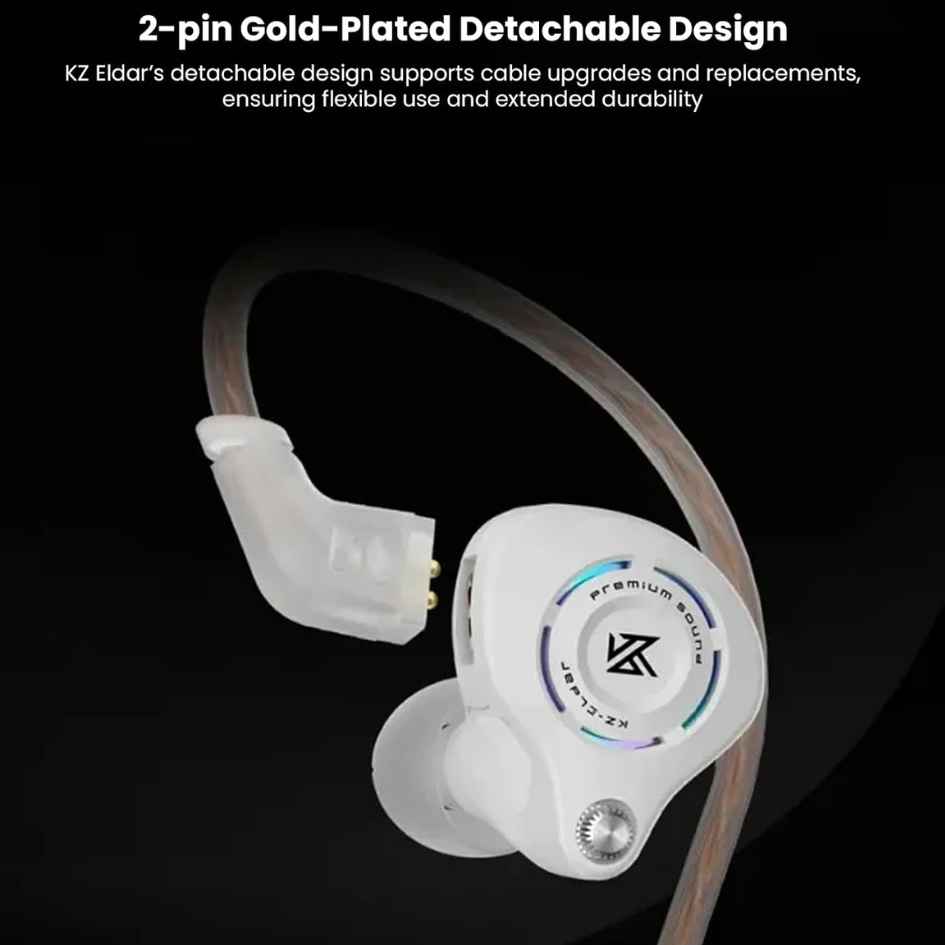KZ ACoustics 3.5mm Earphones With Mic Eldar
