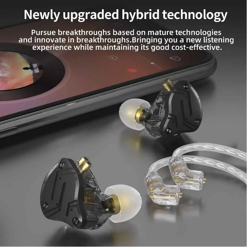 KZ 3.5mm Earphones With Mic KZ-ZS10 Pro X-7.webp