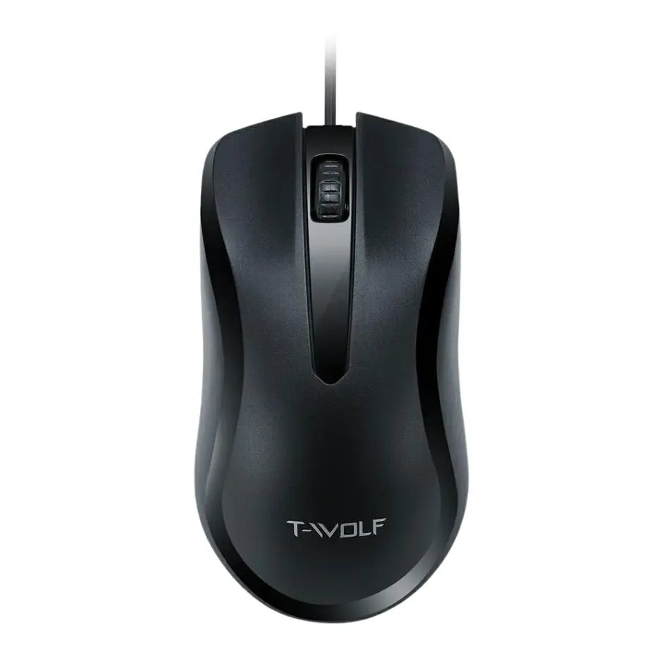 T-WOLF V12 Business Office Wired Mouse