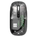 T-WOLF X11 2.4GH+ BT Transparent Mouse