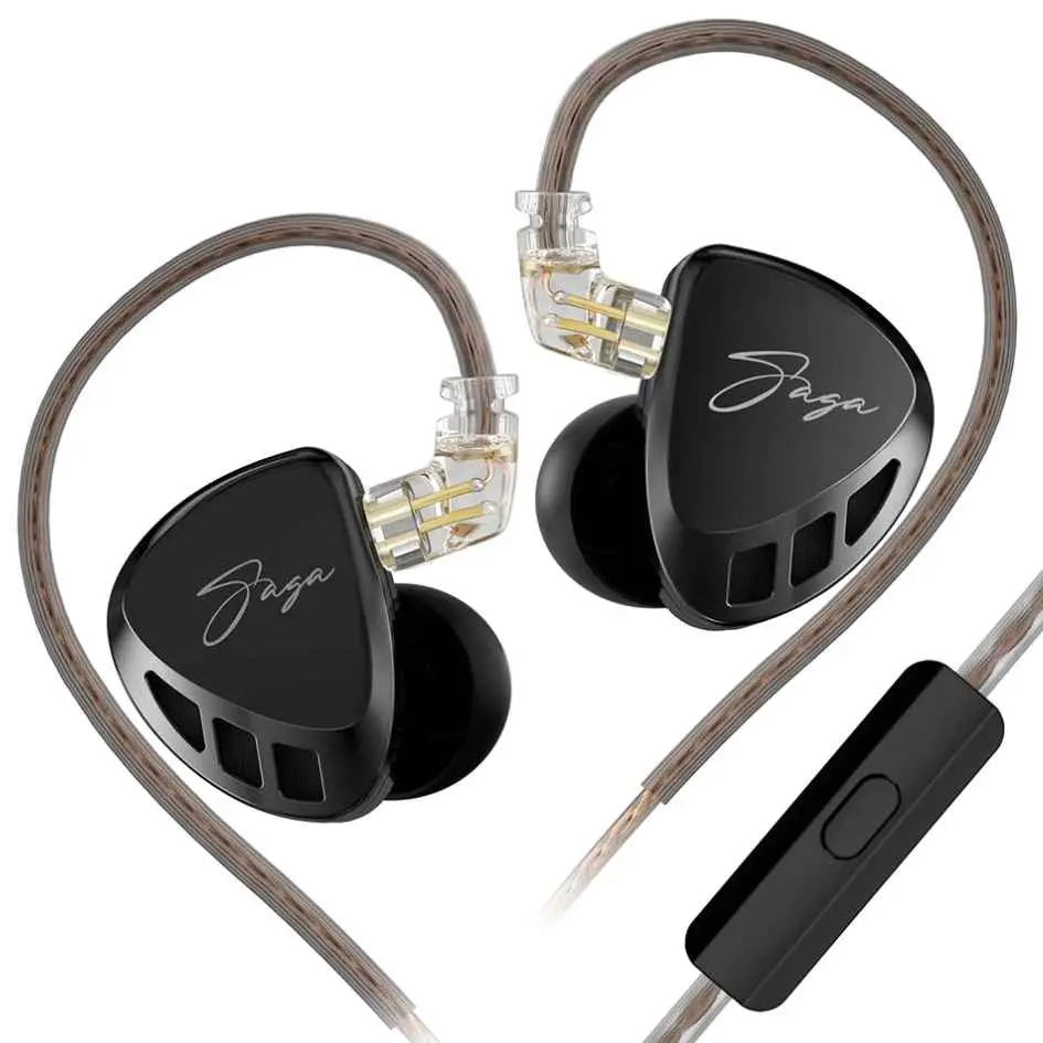 KZ 3.5mm Earphones With Mic KZ-Saga