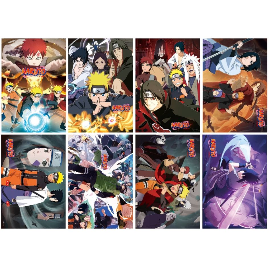 Naruto Poster 8 PCS A3 Size POP-3772