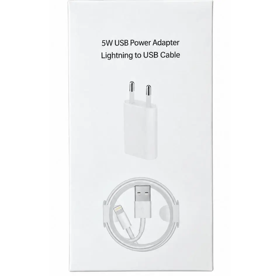 Apple 5W USB Power Adapter with Lightning Cable