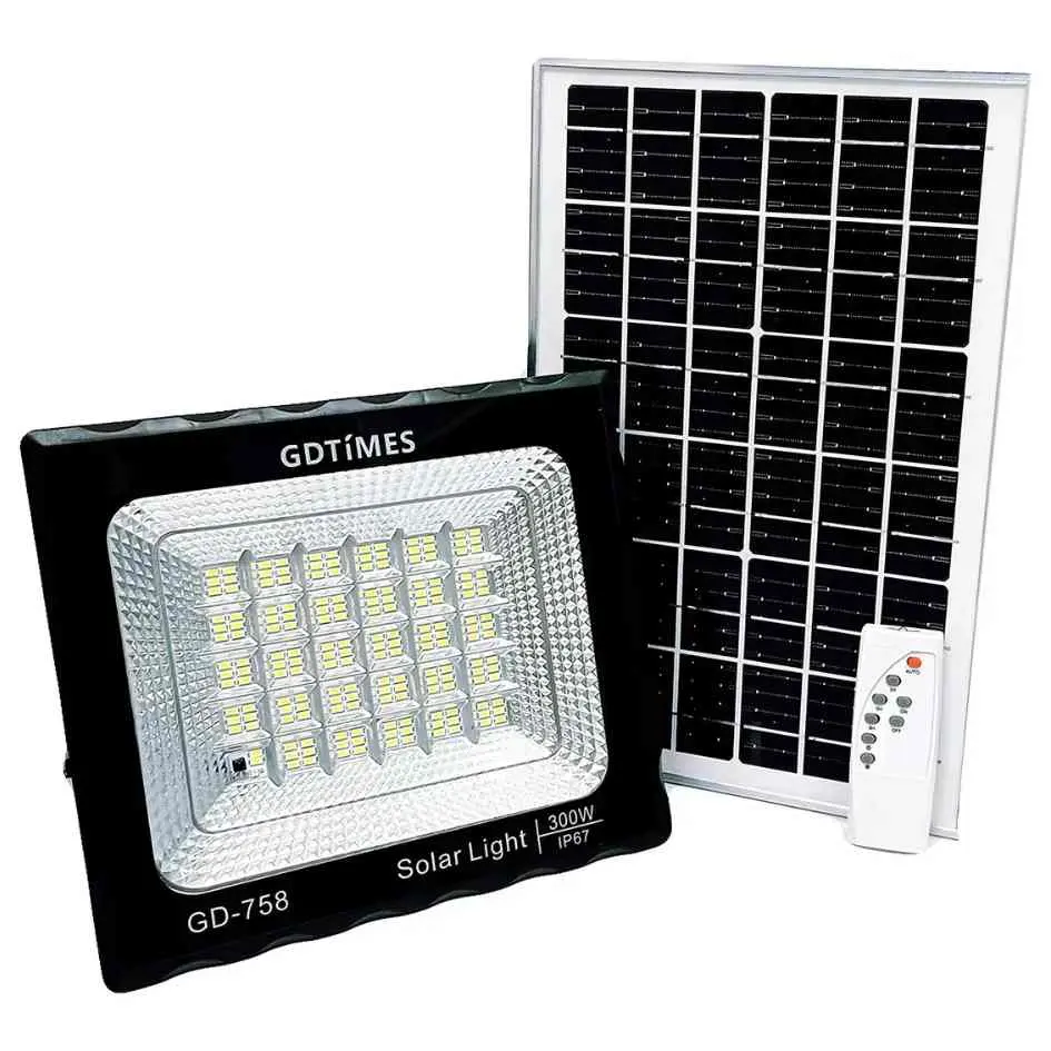 GDTimes Solar Flood Lights 300W GD-758