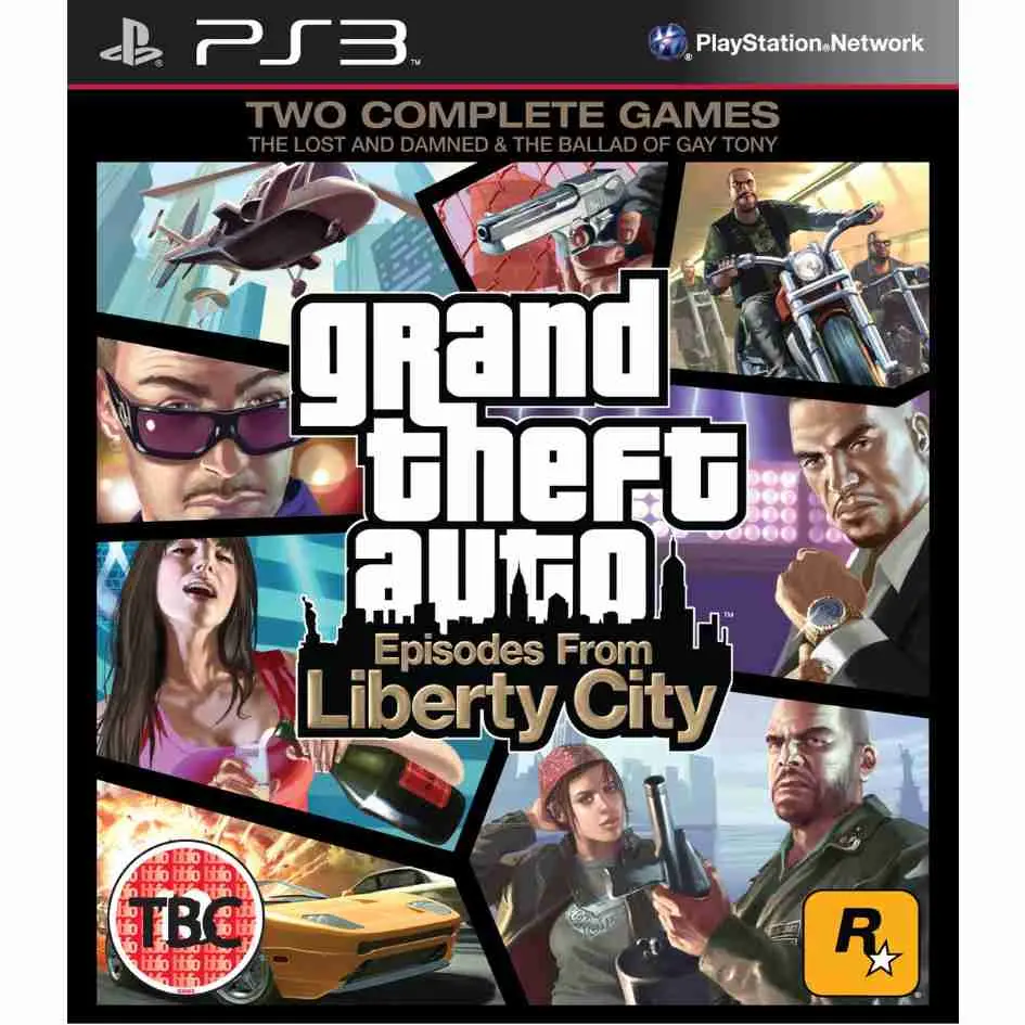 PS3 Grand Theft Auto GTA: Episodes from Liberty City