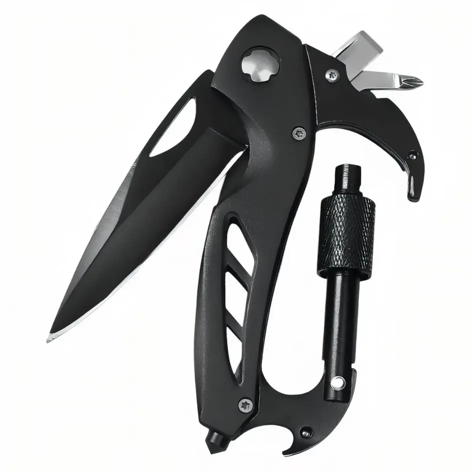 Multitool Carabiner with Knife PKF18