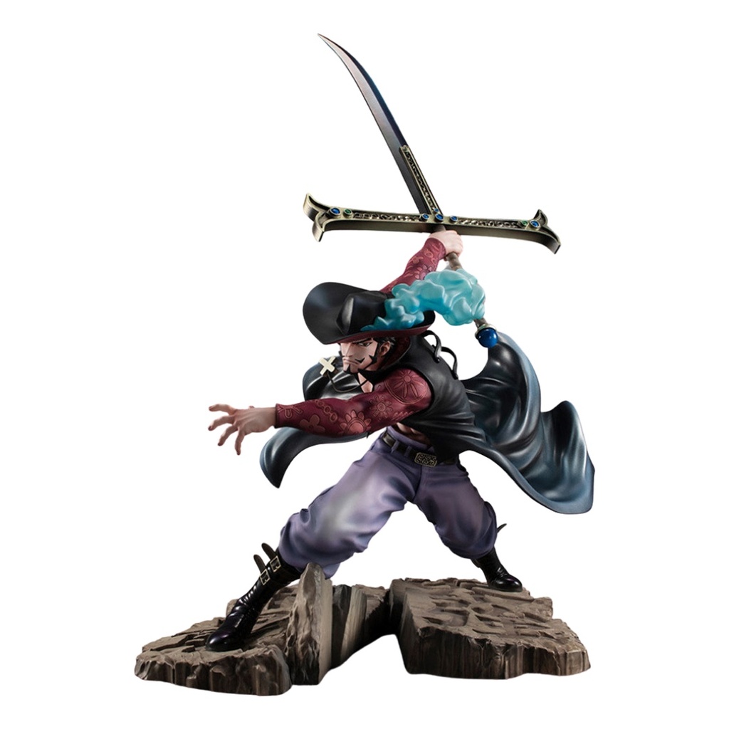 One Piece Dracule Mihawk Figurine Combat