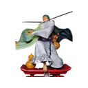 One Piece Roronoa Zoro Sculpture Figure Wano Country Kimono