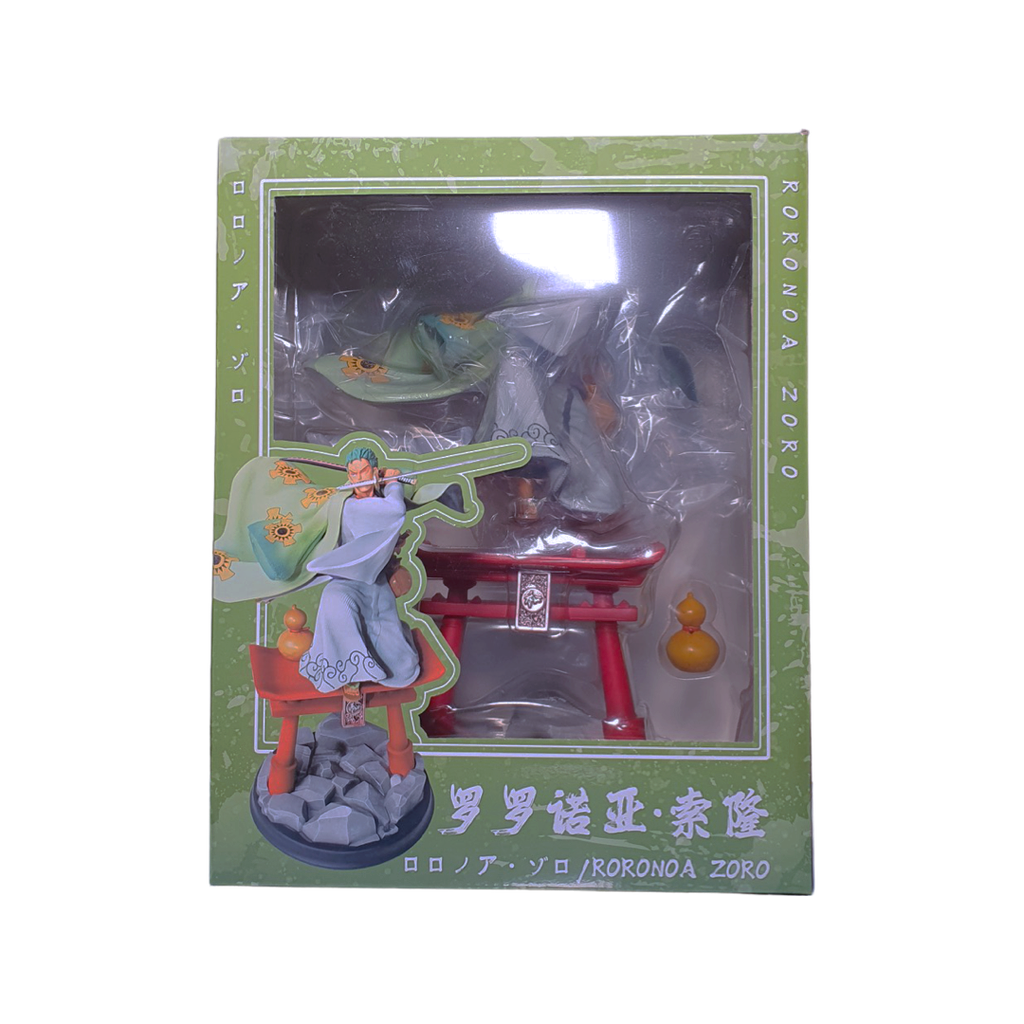 One Piece Roronoa Zoro Sculpture Figure Wano Country Kimono