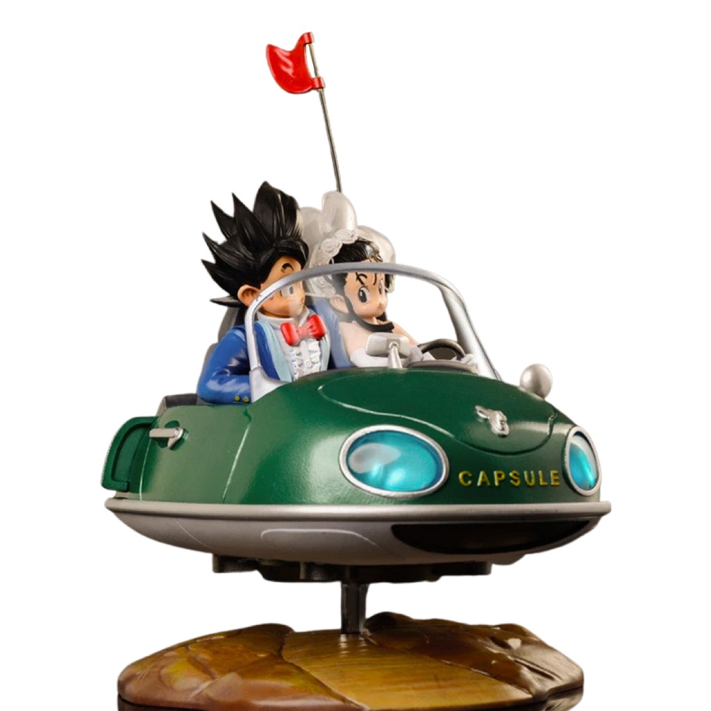 Dragon Ball Capsule Car Goku Chichi Wedding