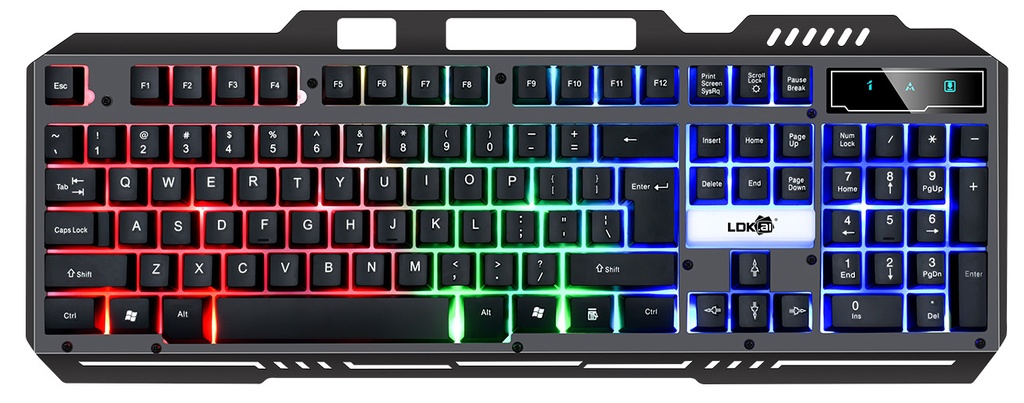 LDK ai RGB LED Backlit Wired Keyboard