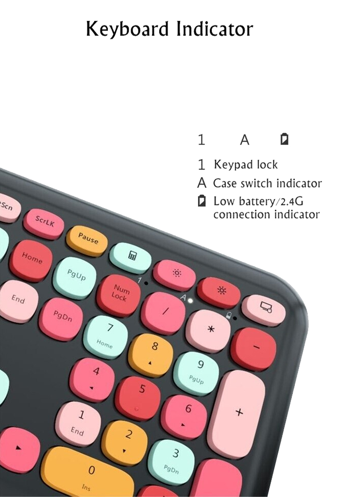 MOFII 666 WIRELESS KEYBOARD AND MOUSE