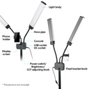 HD-45X DOUBLE ARM LED FILL LIGHT