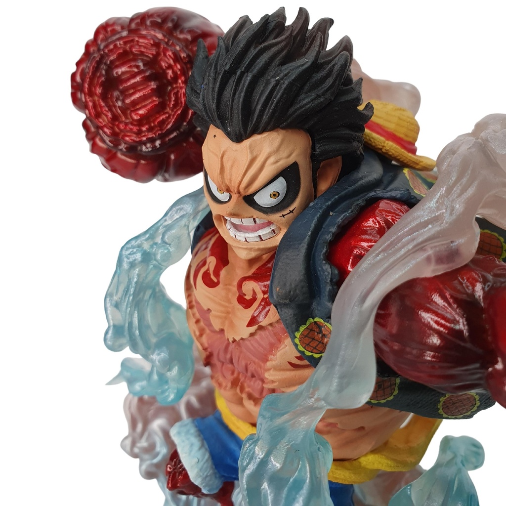 One Piece Monkey D. Luffy Gear 4th Dressrosa Figure