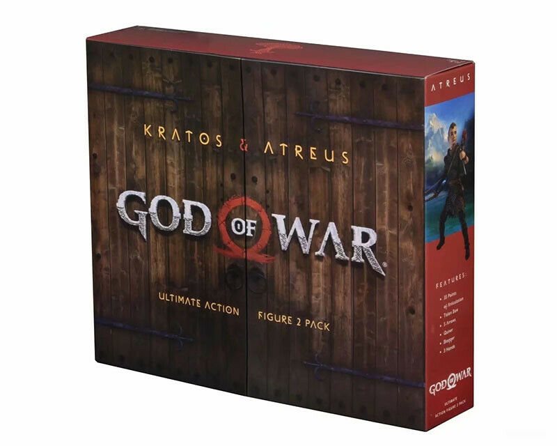 NECA God of War (2018) Ultimate Action Figure Kratos & Atreus