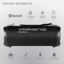 Volkano Mini Mamba Portable Bluetooth Speaker VK-3201-BL