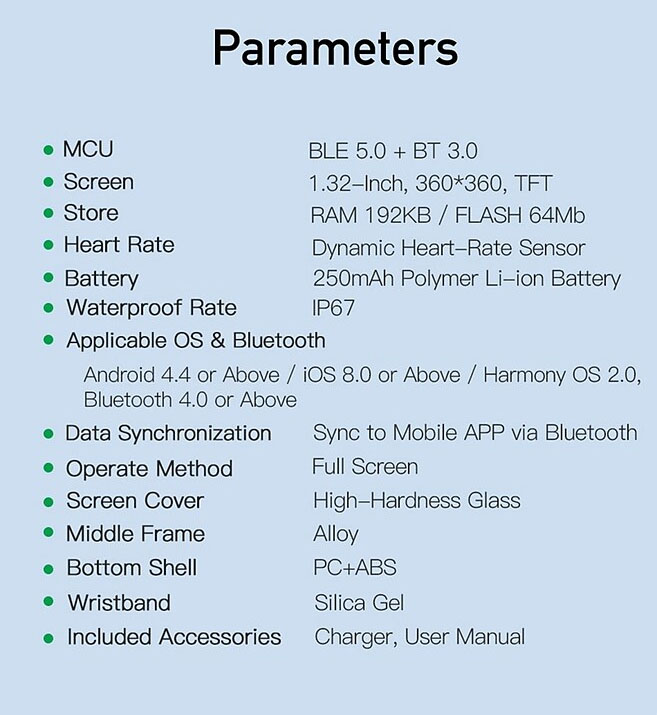 Awei H9 Smartwatch