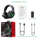 Onikuma 2.4G Wireless Professional Gaming Headset K10