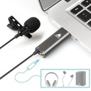 Maono Usb Condenser Lavalier Microphone With Real-Time Monitor Function AU-UL20