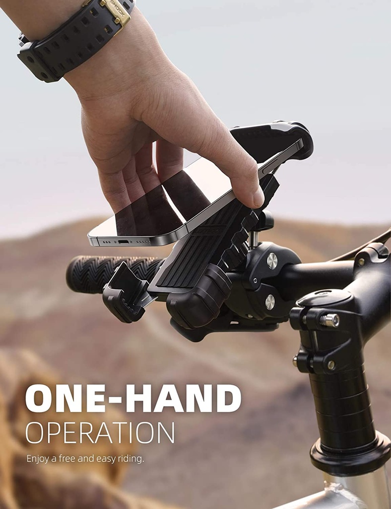 Bicycle & Motorcycle Phone Mount Holder H-ZX208