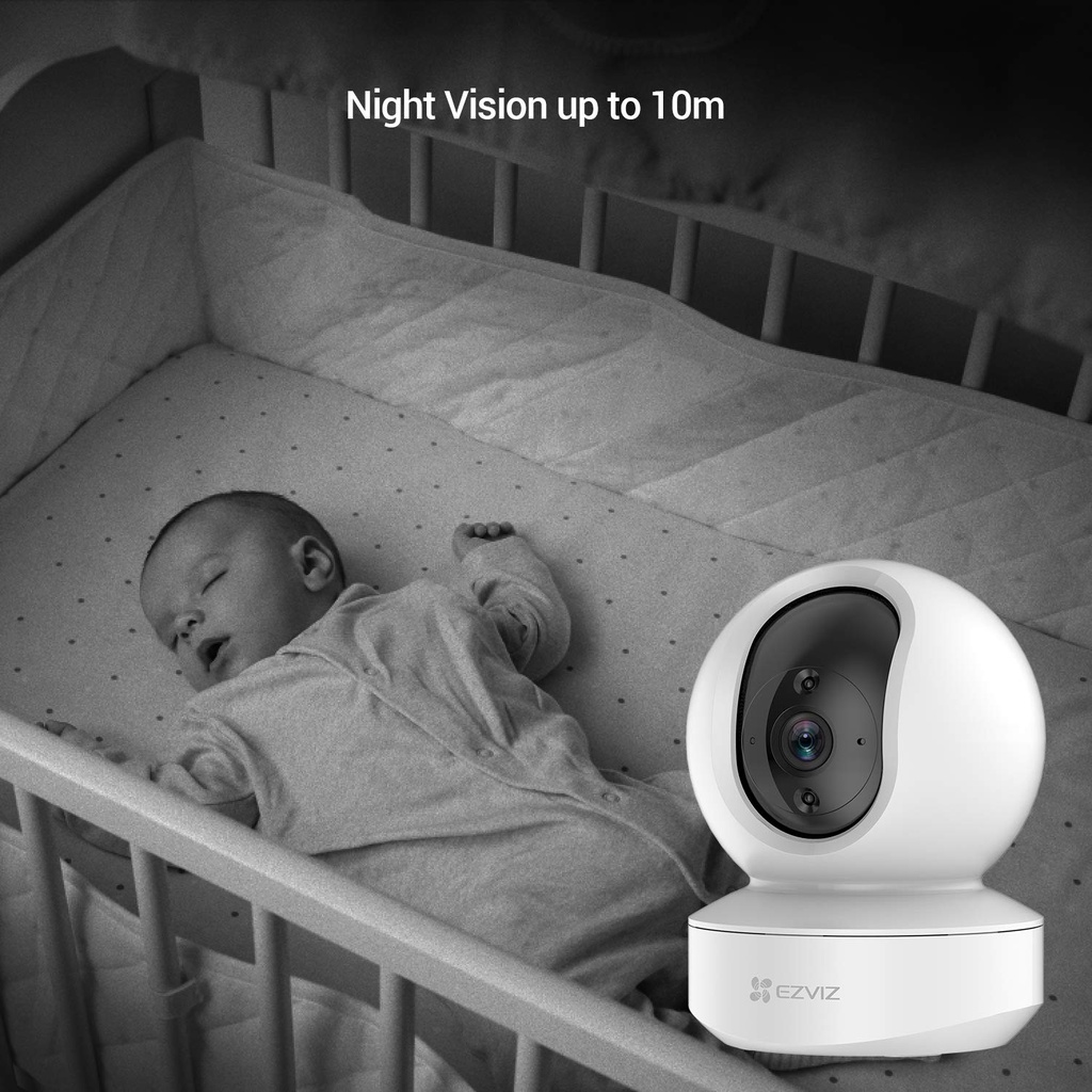 EZVIZ TY1 3MP Full HD 1080P WiFi IP Surveillance Camera 360 Degrees Rotating Smart Night Vision