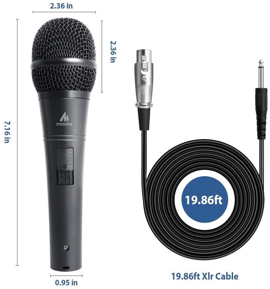 Maono Dynamic Microphone AU-K04