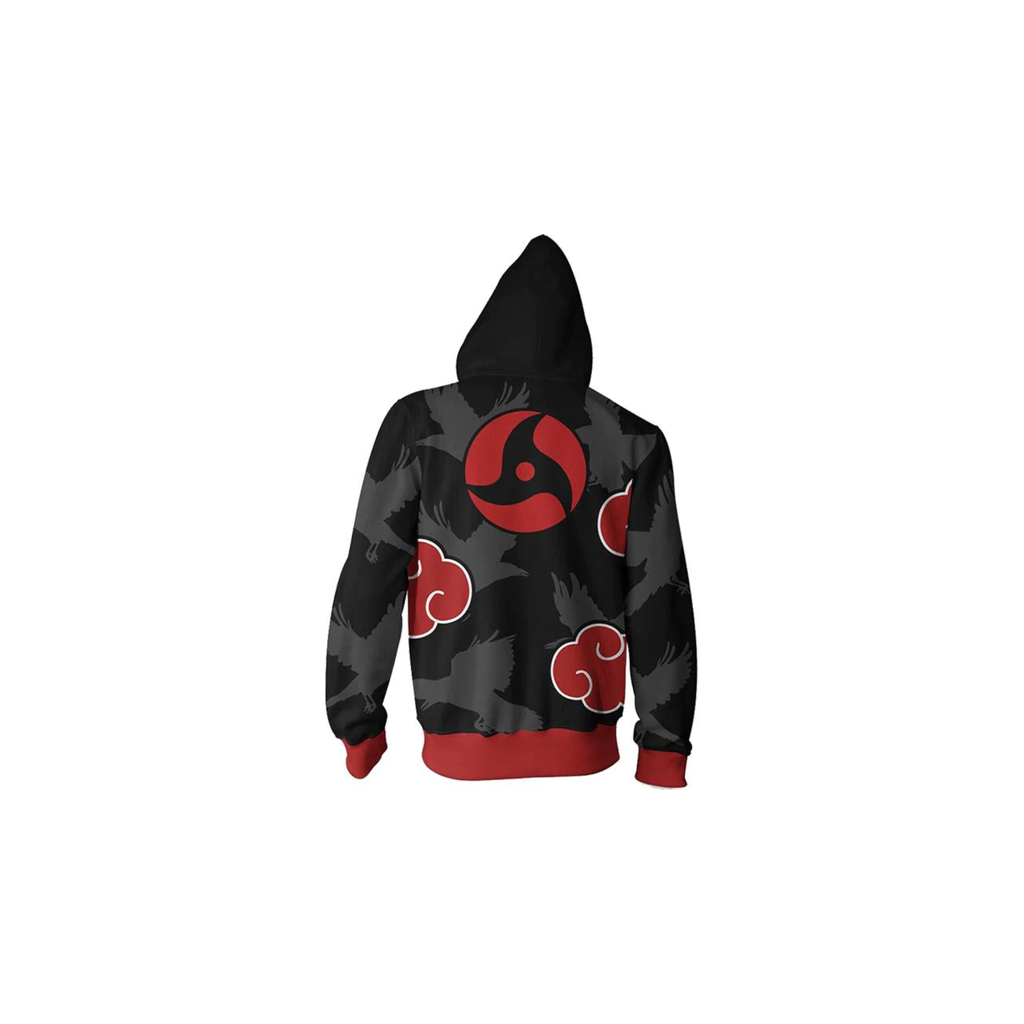 Akatsuki Hoodie With Zip Up