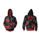 Akatsuki Hoodie With Zip Up