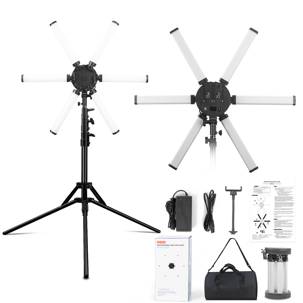 Professional LED Star Light Photo & Video HD-60X