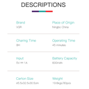 VGR Professional Men's Shaver V-390