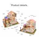 RoRoom DIY House Puzzle Sweet Words RU701Z
