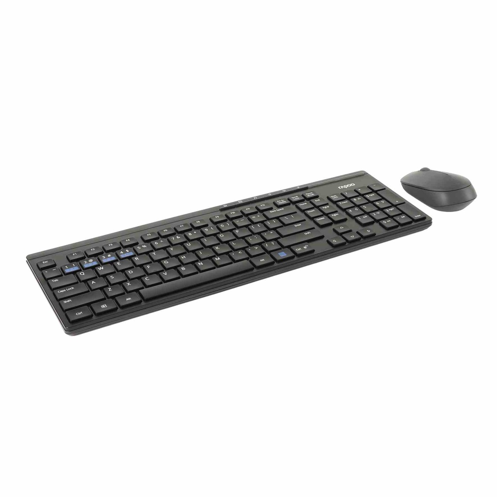 RAPOO 8100G 8100M Multi-mode Wireless Keyboard and Mouse Combo
