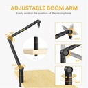 Maono Microphone Boom Arm Stand BA90