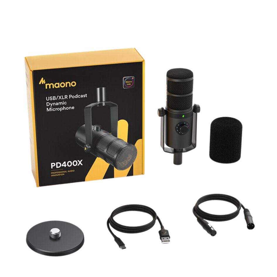 Maono PD400X Usb/Xlr Podcast Dynamic Microphone