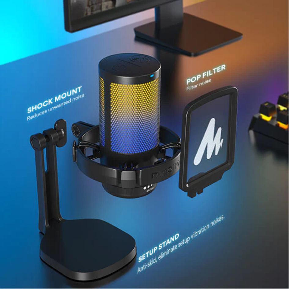 Maono DM20 Gaming USB Microphone With Noise Cancelling
