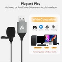 Maono USB Lavalier Microphone AU-410