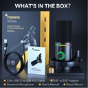Maono PD200X USB/XLR Podcast Dynamic Microphone