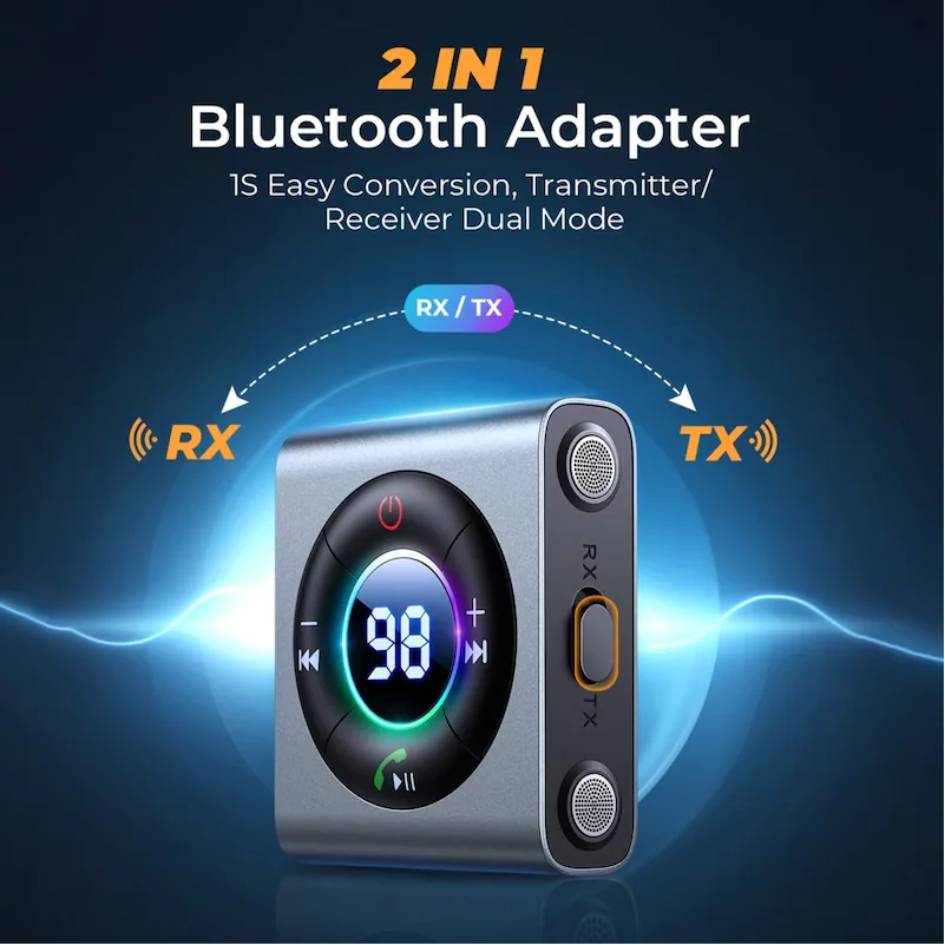 JOYROOM 2 IN 1 Wireless Transmitter & Receiver JR-CB2