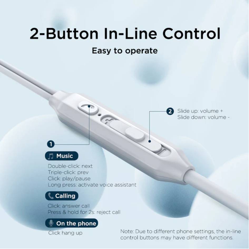 JOYROOM Type-C Series In-Ear Wired Earbuds JR-EC06